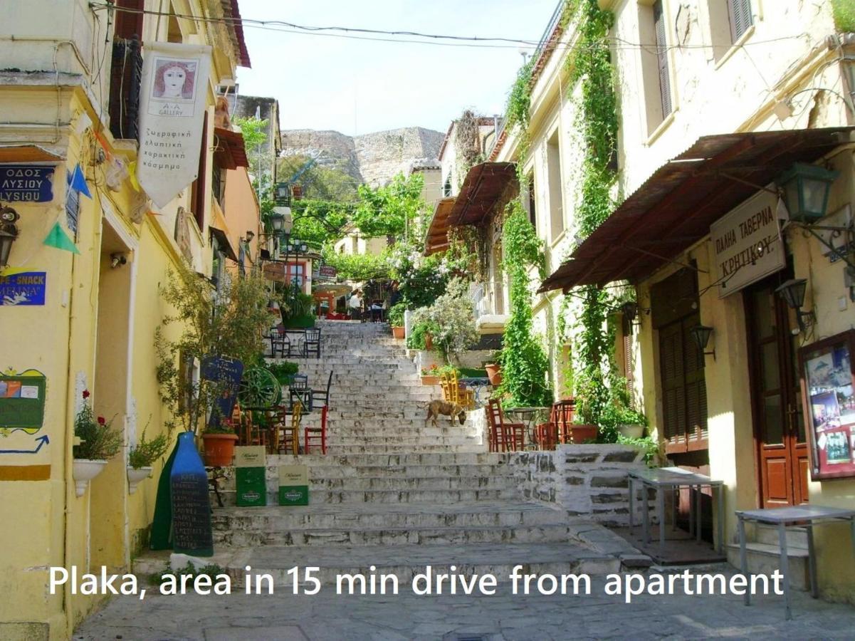 Renovated Apartment In The Center Of Athén Kültér fotó